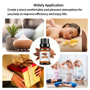 Aceite Esencial de Anís Estrellado de Grado Terapéutico de 10 ml <span class=keywords><strong>para</strong></span> Aliviar <span class=keywords><strong>el</strong></span> Estrés y <span class=keywords><strong>el</strong></span> Sueño, Difusor <span class=keywords><strong>para</strong></span> Facilitar la Respiración, Molestias Estomacales, OEM - Product Image 5