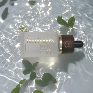 Mùa hè sang trọng Walnut Nắp Mỹ phẩm thiết lập cho kem chống nắng & tinh dầu bao bì - Product Image 3