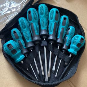 Juego de 7 destornilladores eléctricos con puntas Phillips y de una sola punta, mango de acero y plástico, suministro del fabricante - Product Image 5