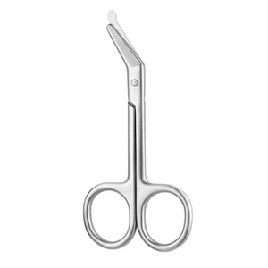 Botiquín de primeros auxilios para exteriores de acero inoxidable con tijeras afiladas para codo y tijeras de maquillaje para uso de emergencia en el hogar y bolsa de ostomía - Product Image 1