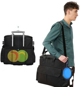BSCI factory Universal Pet Travel <b>Bag</b> Organizer With 2 Food <b>Treat</b> Pouch Pet Travel <b>Dog</b> Food Carriers <b>Bag</b> Weekend Tote Organizer - Product Image 5