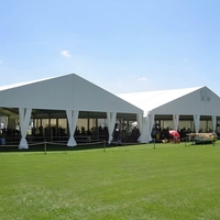 Tente de salon professionnelle TENTCHO avec logo personnalisé, 10x10, tente pliante, résistante, imperméable, en PVC, pour événements en plein air