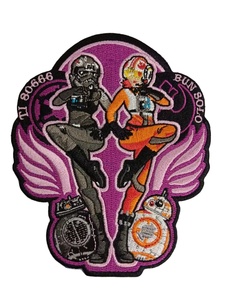 Logo brodé personnalisé, thermocollant, auto-adhésif, sans nickel, en feutre non tissé, forme personnalisée, <span class=keywords><strong>pour</strong></span> vêtements, sacs, casquettes, découpe à chaud - Product Image 2