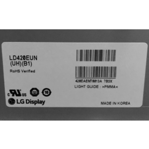 Pannello LCD TFT FHD da 42 Pollici LD420EUN-UHB1 500cd/m Haze 10% con Retroilluminazione LED per Segnaletica Digitale e Video Wall - Product Image 2