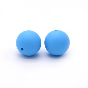 Janji bayi manik-manik silikon 15mm12mm mainan bayi DIY kalung gelang manik-manik Set untuk kerajinan gelang perhiasan - Product Image 2