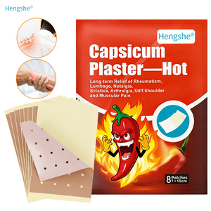 Cerotti al Capsico Hengshe, 8 Pezzi <span class=keywords><strong>per</strong></span> il Sollievo a Lunga Durata da Dolori Muscolari, Articolari e alla Schiena - Product Image 2