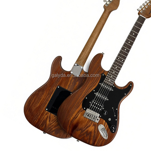 GALYDA/Custom OEM ODM <b>G</b>-ST High-end Electric Guitar <b>White</b> Ash Wood Body Maple Neck Rosewood Fingerboard Small Double-pickup - Product Image 2