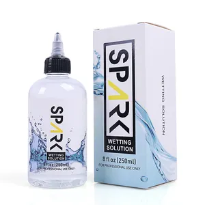 Spark Factory Custom Wholesale High-end 8 OZ 250 ML Paint Pigment Body Skin Tattoo Ink Wetting Solution