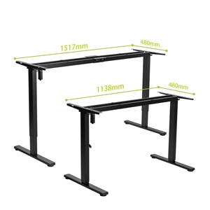 Escritorio Elevador Eléctrico de Madera Moderno y Minimalista SAMDI con Ajuste de Altura de 720-1170 mm, Escritorio de Pie para Uso Comercial - Product Image 5