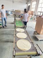 Machine automatique pour la fabrication de feuilles de pâte à samosas, rouleaux de printemps, pâte à pâtisserie, feuilles de samosas