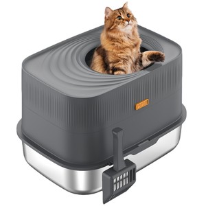 OEM Hersteller extra große Kunststoff automatische Schublade geschlossene Katzen toilette Hot Sale Großhandel Sterilisation Katze Zubehör - Product Image 3