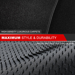 Alfombrillas de Lujo para Coche, Alfombras Universales Duraderas, Alfombrillas de PVC para Coche, Accesorios Interiores para Automóviles, Alfombrillas Personalizadas para Coche - Product Image 3