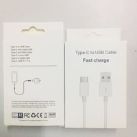 Cable USB Tipo-C de 1M 2M, Carga Súper Rápida, Transferencia de Datos, Material de PVC para Teléfono Móvil y Cámara
