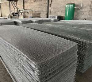 Malla de alambre de estuco galvanizado con listón de metal expandido 2,5 al por mayor 27 pulgadas X 8 Ft. 'Diamond <span class=keywords><strong>Mesh</strong></span> Lath para enlucido de paredes de construcción - Product Image 3