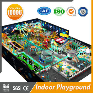 बच्चों के लिए बड़े पैमाने पर वाणिज्यिक इनडोर सॉफ्ट क्लाइम्बिंग प्लेग्राउंड-कस्टम डिजाइन कारखाना प्रत्यक्ष टिकाऊ 50-200 बच्चों की क्षमता - Product Image 3