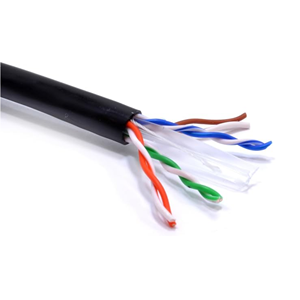 สาย<span class=keywords><strong>6A</strong></span> แมว <span class=keywords><strong>u</strong></span>/<span class=keywords><strong>utp</strong></span> สำหรับติดตั้งกลางแจ้งชั้นเดียว PE สีดำ305เมตร/รีลสำหรับวิดีโอระบบกล้องวงจรปิดระบบ IP ส่งด้วยเสียง - Product Image 5