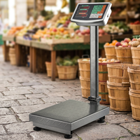 Balance de plateforme électronique industrielle 2026, balance numérique TCS 150kg-500kg avec indicateur suspendu en acier LCD/LED