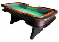 96 pouces Casino Qualité Deluxe Portable Professionnel Craps Poker Table Dés Craps Table