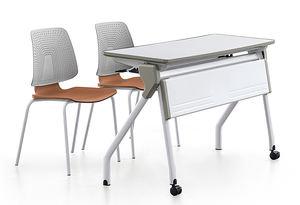 Conjunto de Silla y Escritorio Escolar de Metal Resistente, Diseño Modular, Estilo Contemporáneo, Características Ergonómicas, Materiales Ecológicos, Tablero de MFC - Product Image 6