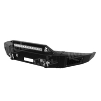 Hot Selling Auto Accessories Heavy Duty Power Coated Black Steel Bull Bar Front Bumper for Ram1500 2500
