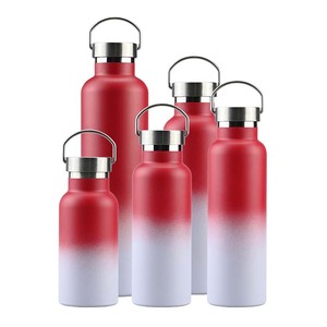 OEM/ODM Wholesale White 500ml 750ml Straight Double Wall Stainless Steel LED Temperature Display BPA Free Leak-Proof Tumbler - Product Image 1