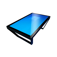 Table numérique interactive, tables intelligentes avec écran tactile LCD, table de jeu pour l'école, la bibliothèque et la salle de loisirs en intérieur