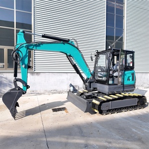 Livraison gratuite UE : Mini-excavatrice sur chenilles hydraulique de 4,5 à 6,5 tonnes avec moteur EPA/CE - Product Image 1