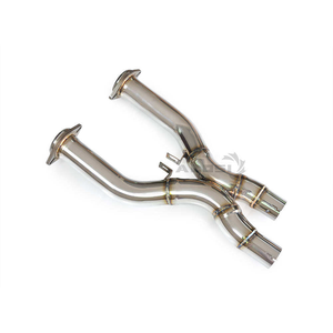 Sistema di Scarico Mid-pipe ad Alte Prestazioni per Ferrari <span class=keywords><strong>Enzo</strong></span> 6.0l 2002- in Acciaio Inox con Tubo a X per Upgrade Racing - Product Image 5