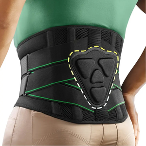 Ceinture de soutien lombaire respirante FSPG en néoprène, attelle médicale pour le dos et le ventre, soulagement de la douleur sciatique - Product Image 4