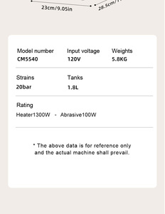Cafetera Automática con Diseño Compacto que Ahorra Espacio y Control de Ajuste de Temperatura <span class=keywords><strong>en</strong></span> Tiempo Real - Product Image 6