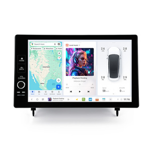DUDUAUTO Android 13 Smart System 8 Core Car Radio para Honda <span class=keywords><strong>Civic</strong></span> 2022-para presentar reproductor Multimedia Carplay Auto GPS WIFI DSP - Product Image 1