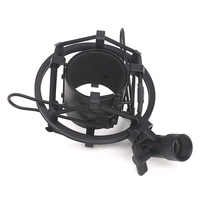 Prix d'usine Support de support de montage de choc de microphone en plastique de 46mm
