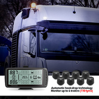 Vente directe d'usine, système TPMS numérique professionnel Promata, moniteur de pneus pour camions lourds avec capteur externe pour camion