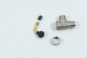 Raccords en T femelle-mâle en acier inoxydable 304 DN15 1/2'' à filetage BSP, moulés lisses, pour systèmes d'alimentation en eau - Product Image 4