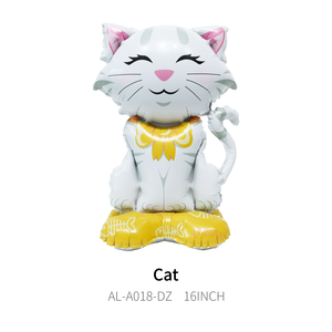 CYmylar Hello KT Theme Birthday Party Supplies Cat Head Foil Balloons for Cat Party <strong>Decoration</strong> - Product Image 6