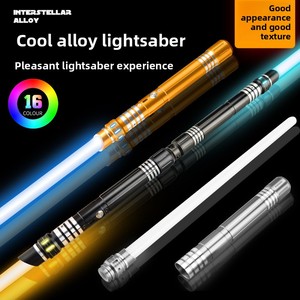 Épée <span class=keywords><strong>Laser</strong></span> en métal transfrontalière deux en un veilleuse épée sonore jouet pour enfants Colsplash formation accessoire étoile Flash Stick - Product Image 5