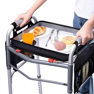 Plateau d'aide à la marche DuraPower 40x30,5 cm avec porte-gobelet pour personnes âgées et utilisation en extérieur - Product Image 5
