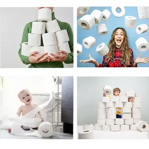 2022 New Wholesale Manufac turing Private Label Bambus Toiletten papier Marken Restaurant Seidenpapier Seidenpapier Benutzer definiertes Logo
