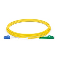 Cordon de brassage fibre optique personnalisé LC/UPC-LC/APC SM DX pour usage intérieur, port SFP duplex 10G, garantie 12 mois, PVC 2.0mm 3.0mm