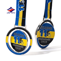 Longzhiyu - Medallas Personalizadas OEM de 20 Años de Experiencia, Medallas Deportivas 2D de Metal para Judo, Karate, Taekwondo, Gimnasia, Danza, Fútbol, Pickleball