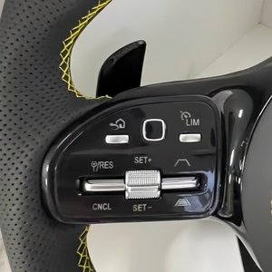 Volante de fibra de carbono para Benz W204 W205 W207 W211 W212 W213 W221 A200 <span class=keywords><strong>A180</strong></span> A260 A45 Amg C63 W206 E63 G63 - Product Image 3