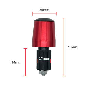 Bouchon de guidon en alliage pour moto modifiée, conception universelle en aluminium CNC pour systèmes de carrosserie - Product Image 5