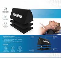 Oreiller en mousse EVA, orthèse cervicale, dispositif de traction cervicale, relaxant et étireur pour le cou et les épaules, favorise la santé de la colonne vertébrale