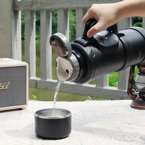 กระติกน้ำสุญญากาศสแตนเลสขนาดใหญ่ พร้อมส่ง สำหรับเดินทาง ท่องเที่ยว ใช้ในรถยนต์ และตั้งแคมป์ - Product Image 3