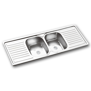 <span class=keywords><strong>Fregadero</strong></span> Doble Moderno con Grifo de Cocina Pulido de Acero Inoxidable <span class=keywords><strong>Teka</strong></span> España Diseño Gráfico de Cocina Personalizado 150cm Cartón Estándar - Product Image 1