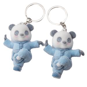 พวงกุญแจตุ๊กตาคองฟูแพนด้า 3 มิติ น่ารัก ทำจากเรซิ่น พร้อมจี้ห้อยกระเป๋าการ์ตูน - Product Image 5
