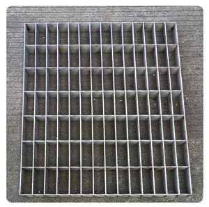 Chất lượng cao nặng Sàn thép lưới tản nhiệt ngoài trời nhôm bê tông thép lưới máng xối bao gồm sản phẩm vật liệu kim loại hàng đầu - Product Image 3