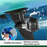 Moteur électrique pour planche à pagaie SUP avec télécommande sans fil et boîte de batterie portable pour sports nautiques