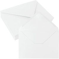 Enveloppes personnalisées en carton texturé coloré de luxe, laminées avec film, impression de logo personnalisée, invitations de mariage, cadeaux d'affaires