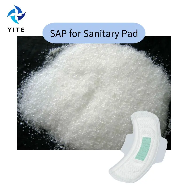 Quality White SAP Resin Super Absorbent Polymer for Diapers